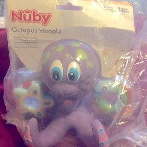 Nubby octopus bath ring toy. 18 months plus